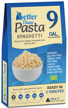 MAKARON (KONJAC) SPAGHETTI BEZGLUTENOWY BIO 385 g (300 g)