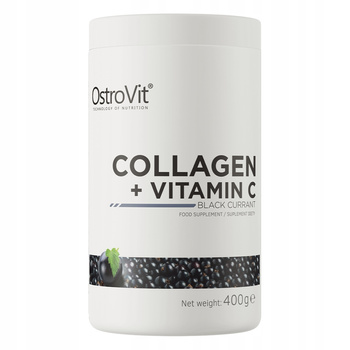 OstroVit COLLAGEN + VITAMIN C 400 G FOR BONE JOINTS Blackcurrant