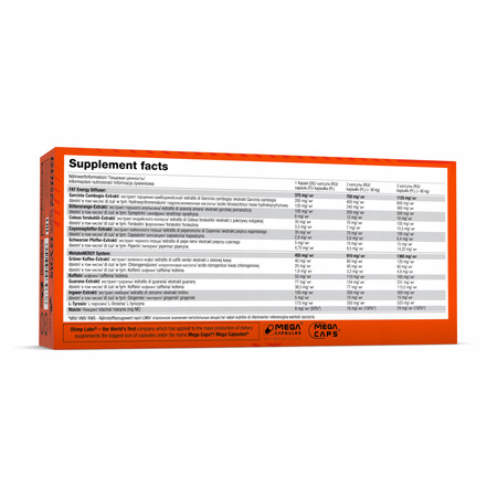 Olimp Thermo Speed Hardcore Multi-Purpose Capsules 120 pcs