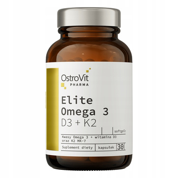 OstroVit Elite Omega 3 D3 K2 dietary supplement 30 pcs.