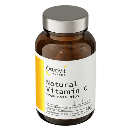 OSTROVIT VITAMIN C WILD ROSE NATURAL 30 CAPS
