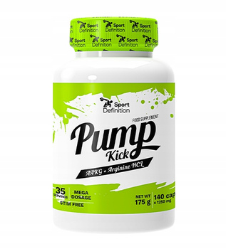 Odżywka przedtreningowa Sport Definition arginina kapsułki 150 g