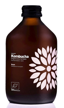 KOMBUCHA RÓŻANA BEZGLUTENOWA BIO 330  ml - VIGO