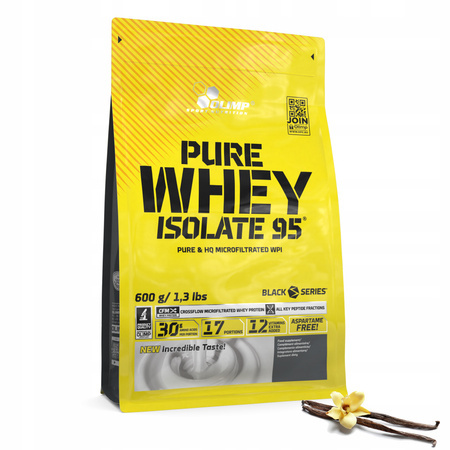 Protein supplement protein isolate - WPI Olimp powder 600 g vanilla flavour