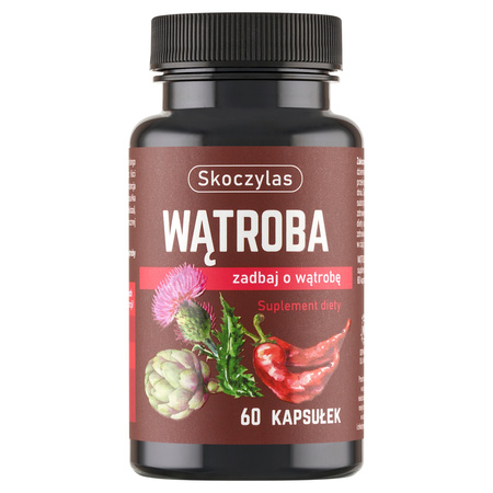 Suplement diety Skoczylas Wątroba ostropest kapsułki 60 szt.