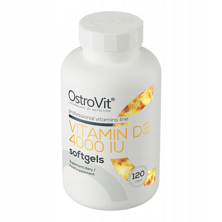 OstroVIt Vitamin D3 4000 IU 120 capsules