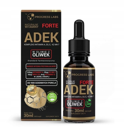 Dietary supplement Progress Labs ADEK Forte 30 ml