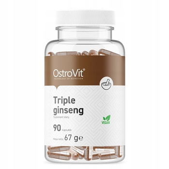 OstroVit Triple Ginseng VEGE 90 capsules 90 pcs.