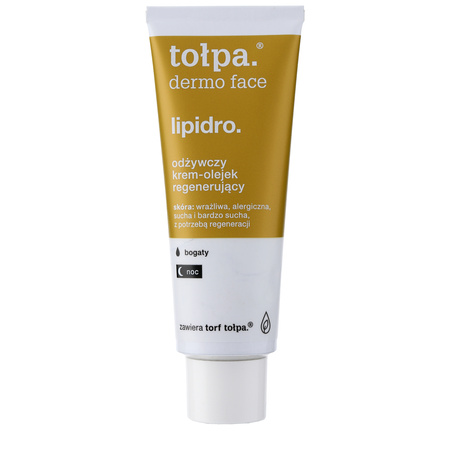 Krem nawilżający do twarzy Tołpa LIPIDRO na noc 40 ml