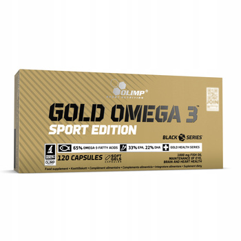 Olimp Gold Omega 3 Sport Edition 120 caps.