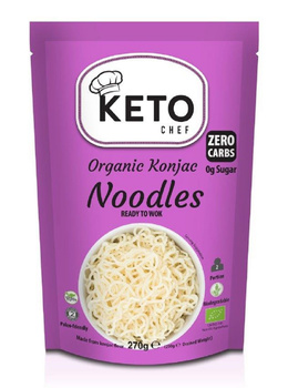 MAKARON (KONJAC) GOTOWY BEZGLUTENOWY BIO 270g KETO CHEF
