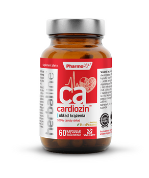 KAPSUŁKI NA UKŁAD KRĄŻENIA (CARDIOZIN) BEZGLUTENOWE 60 szt. - PHARMOVIT