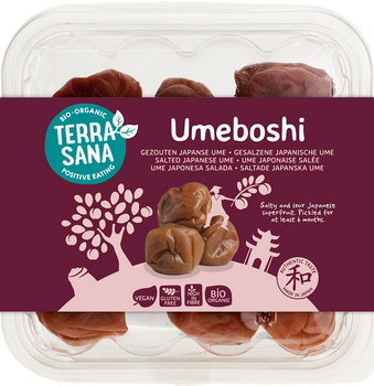 UMEBOSHI (MORELE JAPOŃSKIE KISZONE) BEZGUTENOWE BIO 150 g - TERRASANA