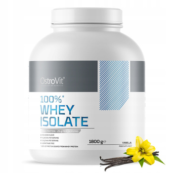 Whey Protein isolate - WPI OstroVit powder 1800 g Vanilla flavour