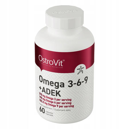 OstroVit Omega 3-6-9 + ADEK 60 caps