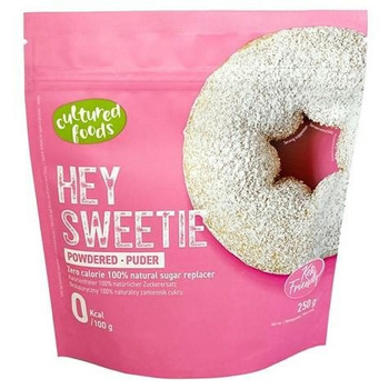 ZAMIENNIK CUKRU PUDRU HEY SWEETIE BEZGLUTENOWY 250 g - CULTURED FOODS