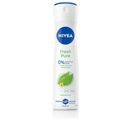 Nivea Fresh Pure 150 ml dla kobiet Antyperspirant