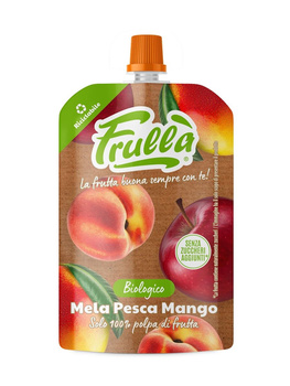 MUS JABŁKO MANGO BRZOSKWINIA BEZ DODATKU CUKRÓW BIO 100g NATURA NUOVA