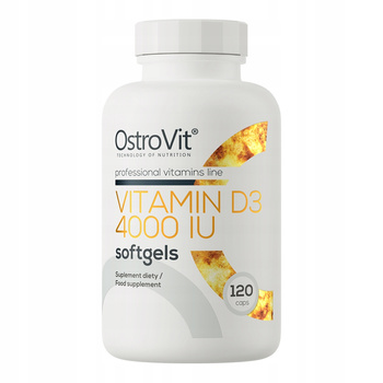 OstroVIt Vitamin D3 4000 IU 120 capsules