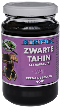 TAHINI CZARNE (PASTA SEZAMOWA Z CZARNEGO SEZAMU) BEZGLUTENOWE BIO 350 g
