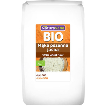 MĄKA PSZENNA JASNA TYP 500 BIO 1 kg - NATURAVENA