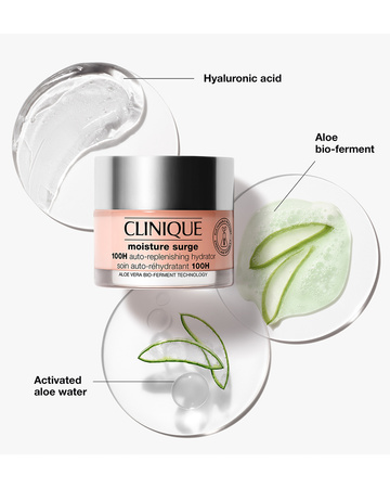 Gel moisturizing face Clinique Moisture Surge day and night 75 ml