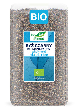 RYŻ CZARNY PEŁNOZIARNISTY BIO 1 kg - BIO PLANET
