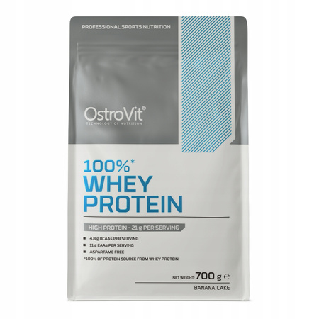 OstroVit 100% Whey Protein 700g Banana Cake