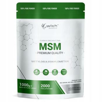 MSM ORGANIC SULFUR POWDER PRODUCT VEGE 1KG