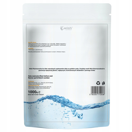 L-ascorbic acid powder Wish 1 kg