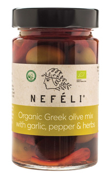 OLIWKI MIX BEZ PESTEK W ZALEWIE BIO 295 g (140 g) - NEFELI