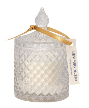 ŚWIECA SOJOWA ZAPACHOWA W KRYSZTALE CASHMERE 250 ml - YOUR CANDLE