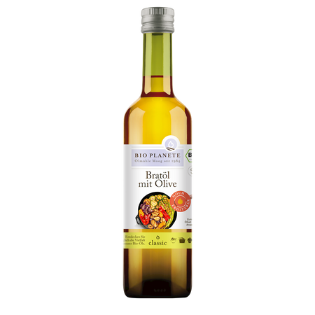OLEJ DO SMAŻENIA Z OLIWĄ Z OLIWEK EXTRA VIRGIN BIO 500 ml - BIO PLANETE