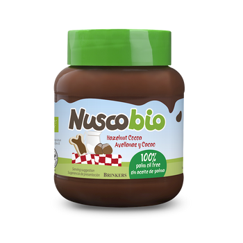 KREM ORZECHOWO - KAKAOWY BIO 400 g - NUSCOBIO