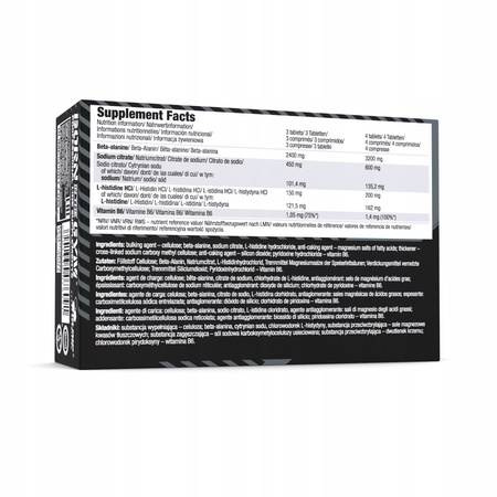 Olimp Beta-Alanine Carno Rush Mega Tabs - 80 Tablets