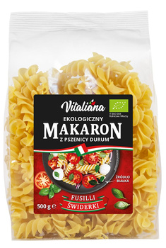 MAKARON (SEMOLINOWY) ŚWIDERKI BIO 500 g - VITALIANA
