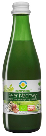 SOK Z SELERA NACIOWEGO KISZONEGO NFC BEZGLUTENOWY BIO 300 ml - BIOFOOD