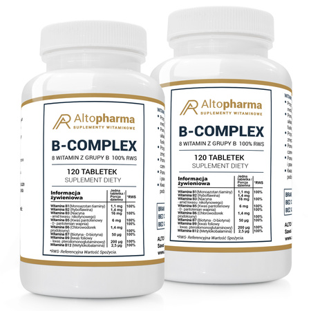 Diet supplement Alto Pharma B Complex vitamin B complex pills 120 pcs