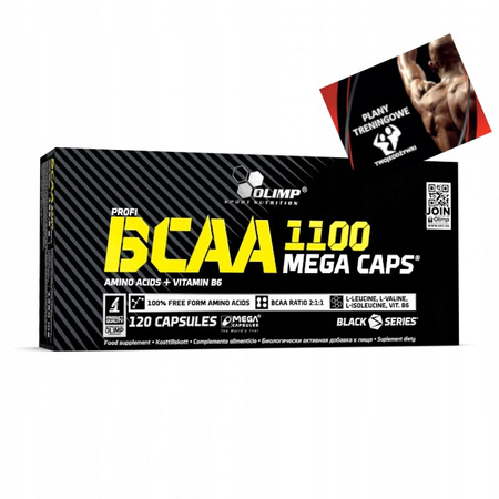 BCAA capsules 1100 Mega Caps Olimp 250 g natural