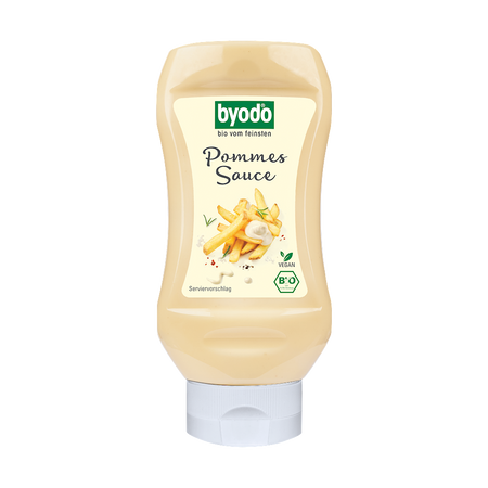 SOS KREMOWY DO FRYTEK BEZGLUTENOWY BIO 300 ml - BYODO