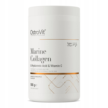 OstroVit Marine Collagen Hyaluronic Acid VitC 500g