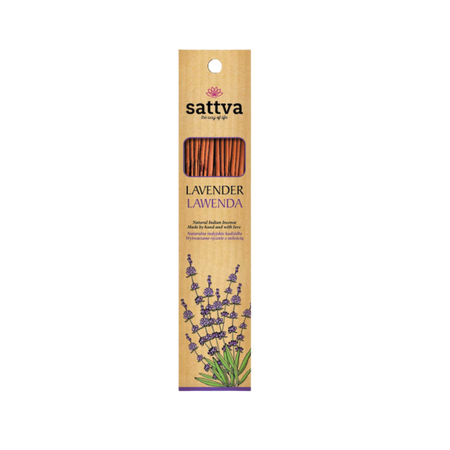 KADZIDEŁKA INDYJSKIE LAWENDA (15 szt.) 30 g - SATTVA (WELLNESS)