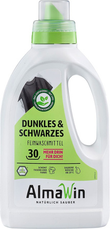 PŁYN DO PRANIA CIEMNYCH UBRAŃ (KONCENTRAT) ECO 750 ml (25 PRAŃ) - ALMAWIN