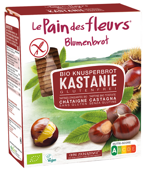 PIECZYWO CHRUPKIE BŁONNIKOWE KASZTANOWE BEZGLUTENOWE BIO 150 g -