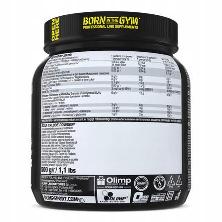BCAA Xplode Powder Olimp 500 g Orange