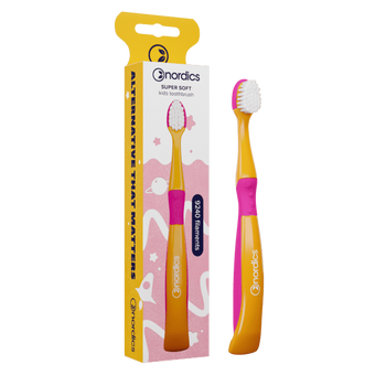 SZCZOTECZKA DO ZĘBÓW DLA DZIECI 9240 SUPER MIEKKA ROŻOWA SYRENKA