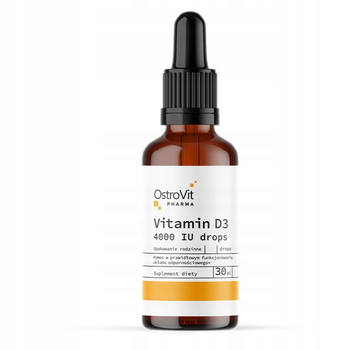 Diet supplement OstroVit Witamina D3 4000 w kroplach 30 ml drops 30 ml