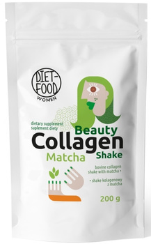 SHAKE KOLAGENOWY Z MATCHĄ 200 g - DIET-FOOD (WOMEN)