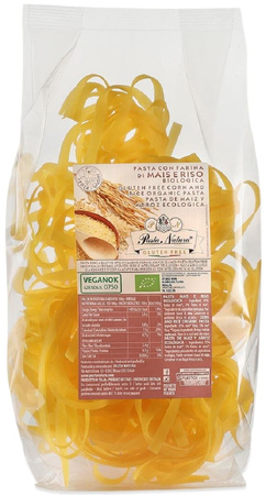 MAKARON(KUKURYDZIANO RYŻOWY)TAGLIATELLE BEZGLUTENOWY BIO 250g PASTA NATURA