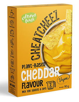 MIESZANKA NA WEGAŃSKI SOS LUB DIP O SMAKU SERA CHEDDAR BEZGLUTENOWY 72g